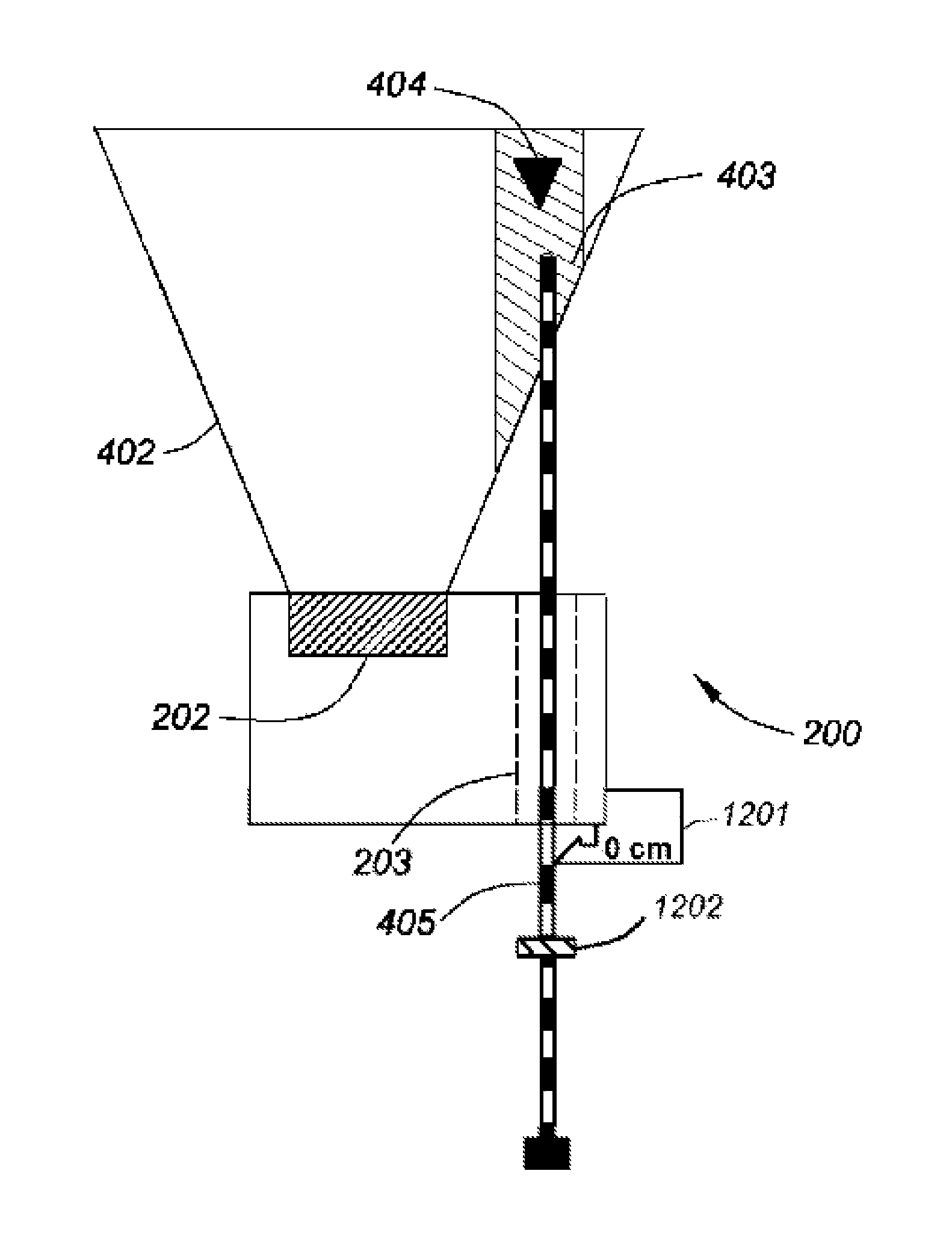 Apparatus and method for imaging a medical instrument