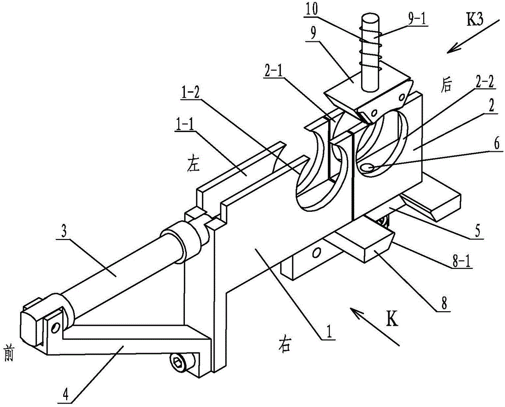 Loading part on outer ring measurement device of automatic ball bearing assembling machine