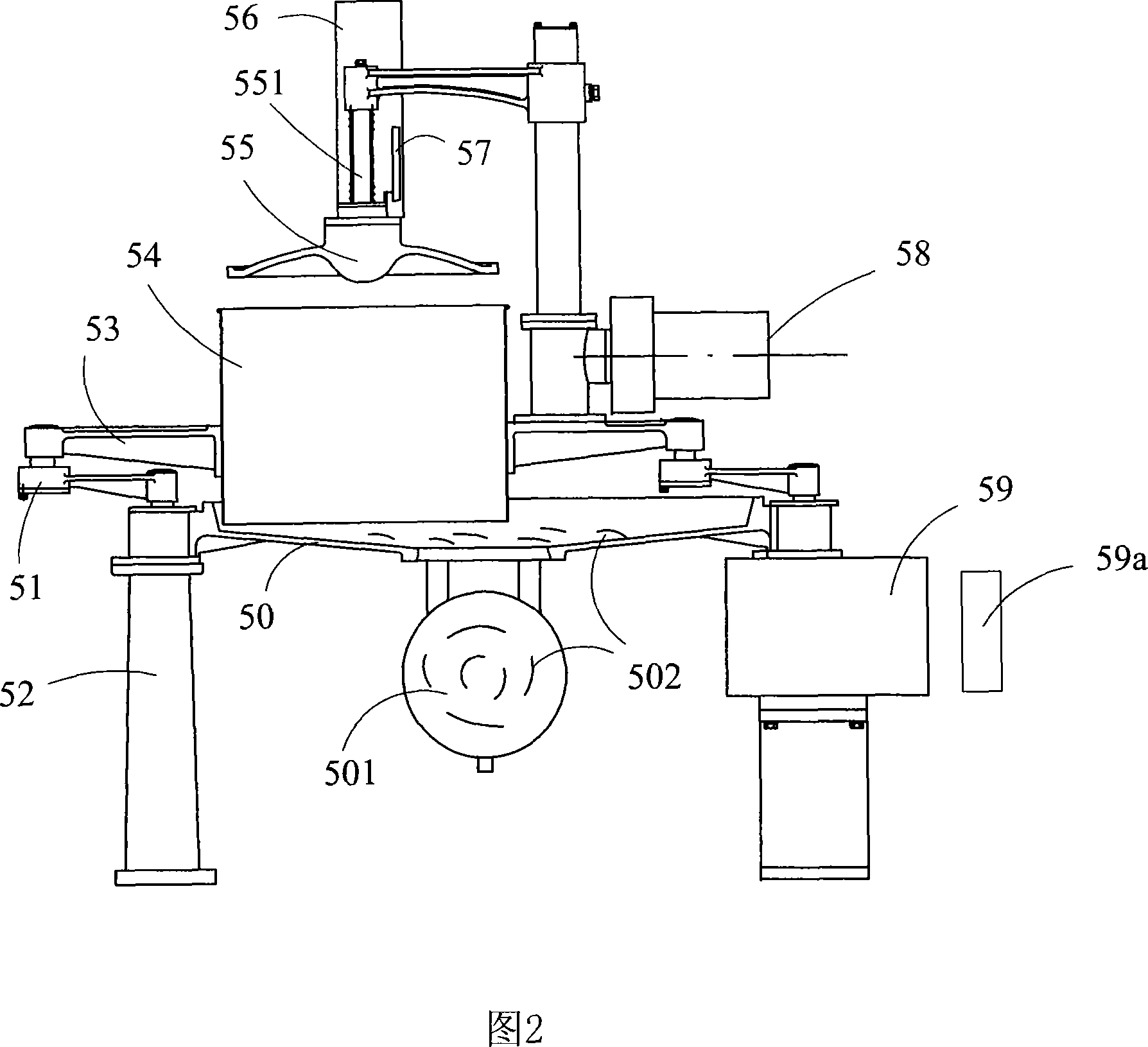 Equipment for automatic and continuous rubbing tea-leaves