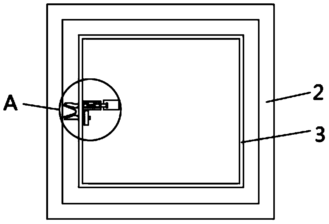 A construction elevator safety protection mechanism