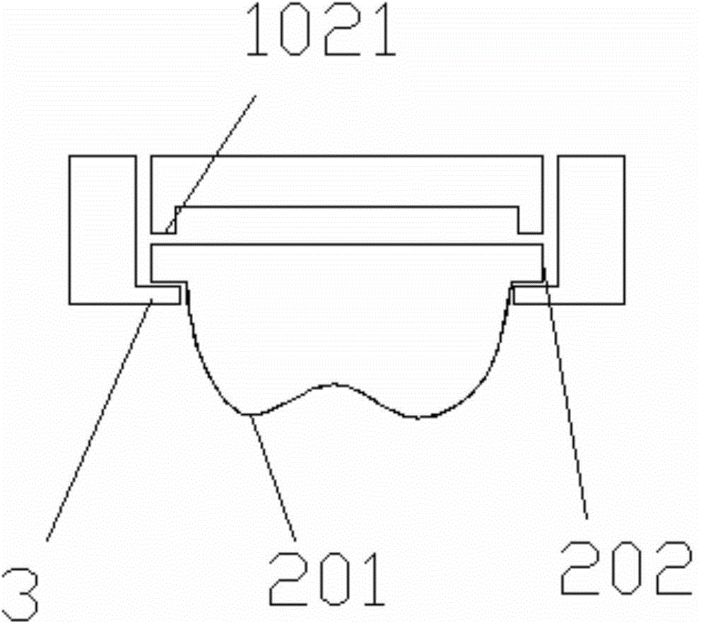 Integrated LED road lamp optical system adopting vapor chamber for heat dissipation