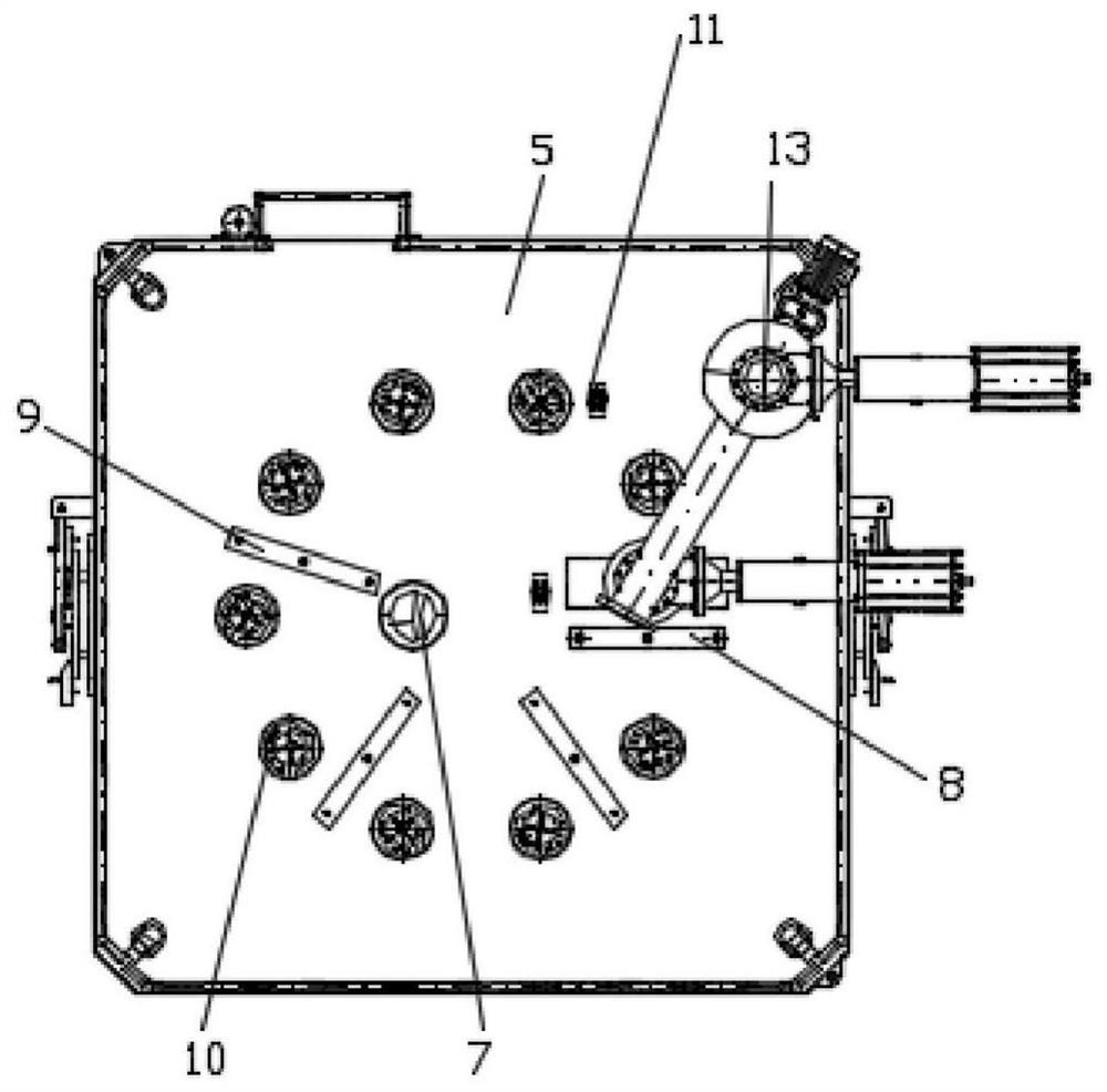 Furnace platform rotary type thermal cracker