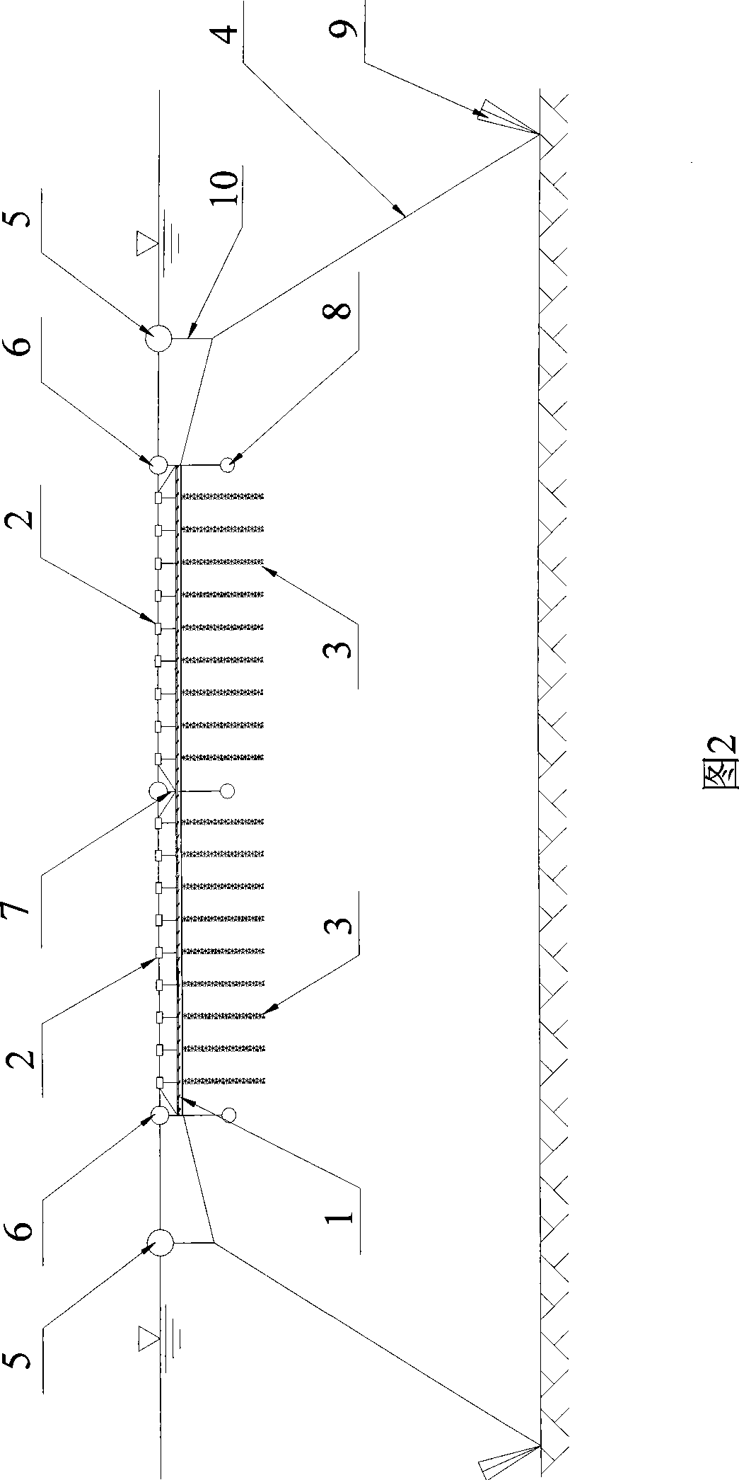 Controllable aqueous layer raft type cultivation system