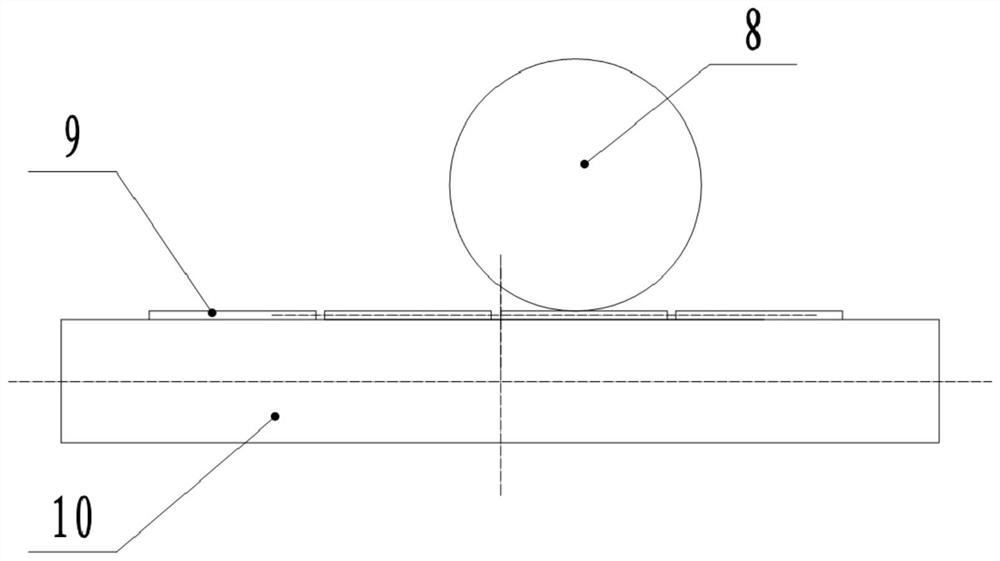 Process method for improving machining efficiency of jet sheet