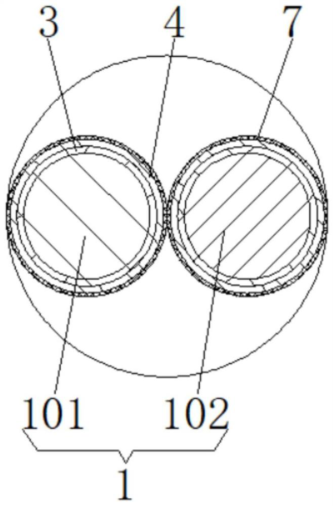 High-elasticity garment fabric