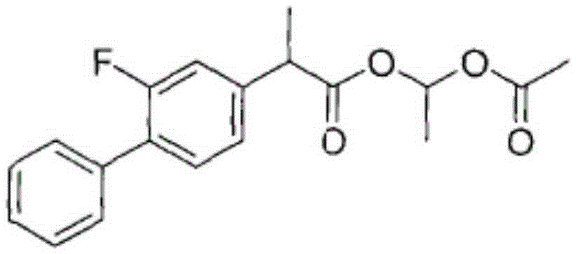 A kind of pharmaceutical composition of flurbiprofen axetil