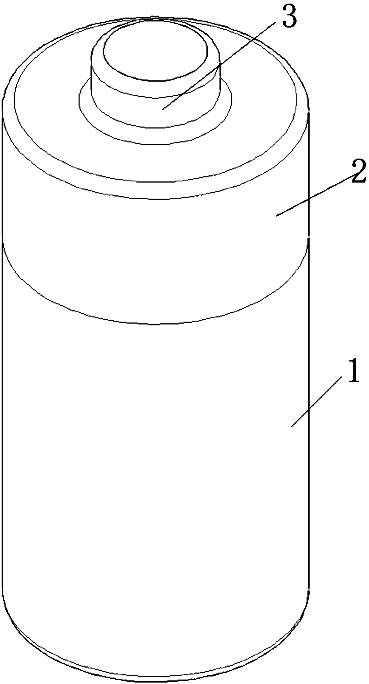 Tea leaf cylinder for preventing tea leaf breakage caused by internal vibration