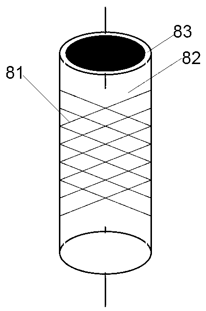 Deodorizing and sterilizing device for low-temperature plasma garbage station