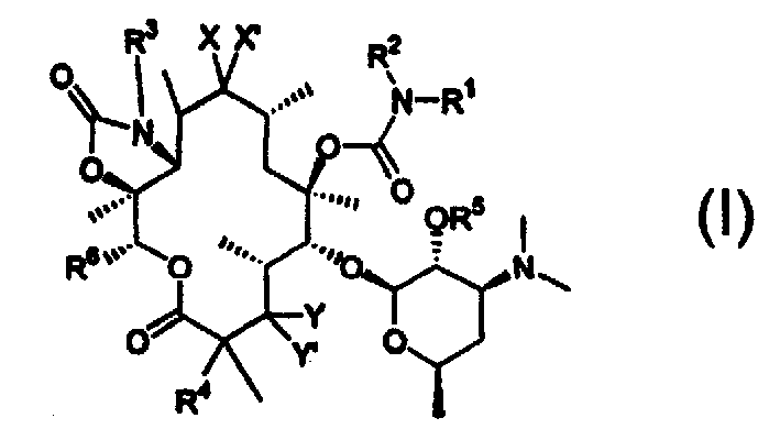 6-o-carbamoyl ketolide antibacterials