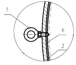 Lifting appliance for lifting bearing with inseparable inner and outer rings