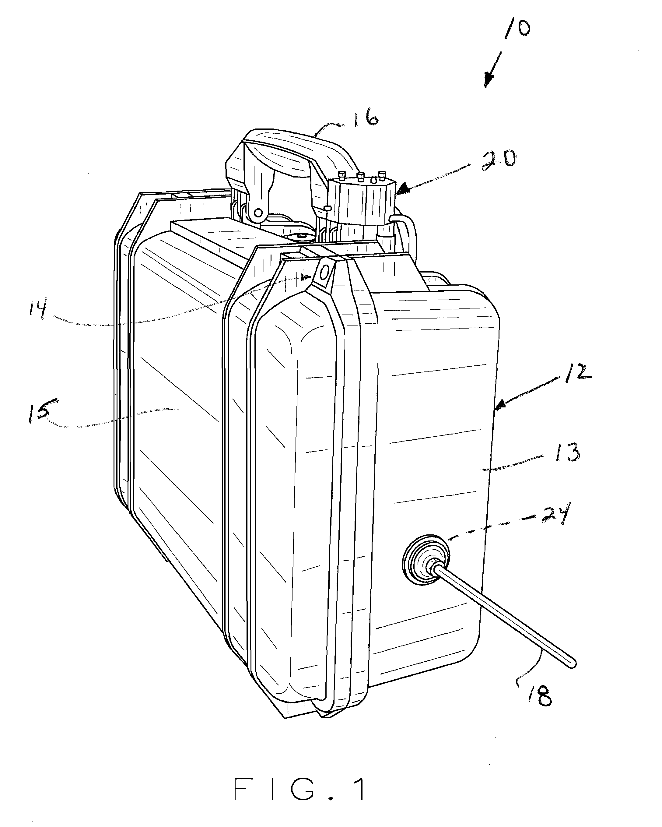 Portable multi-tube air sampler unit