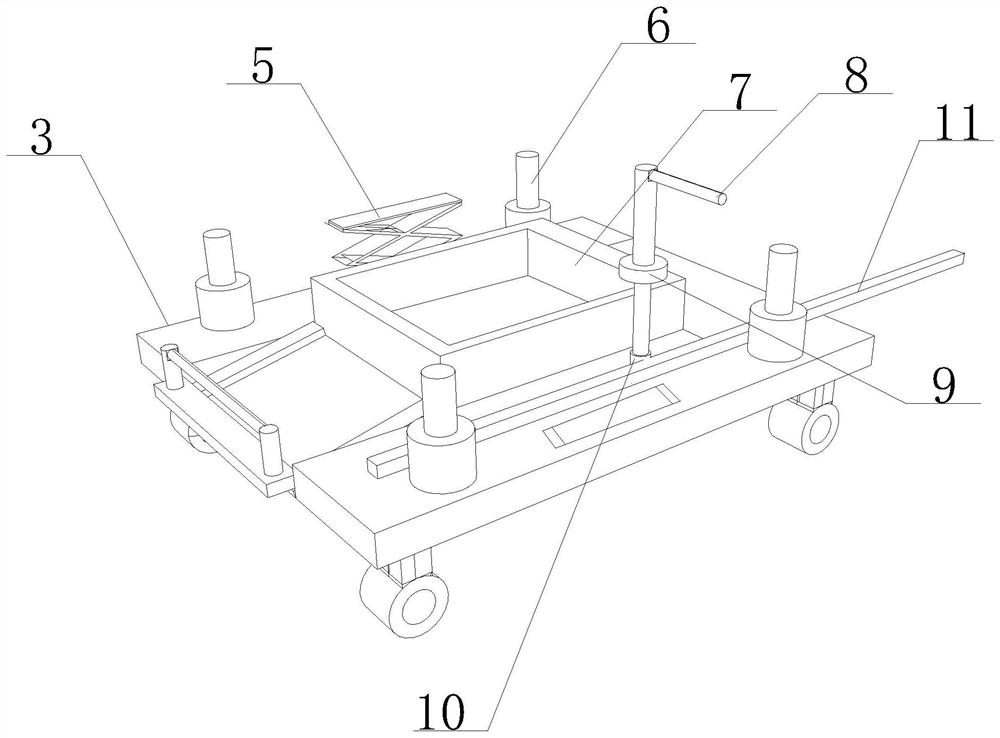 Engineering sampling device for building supervision