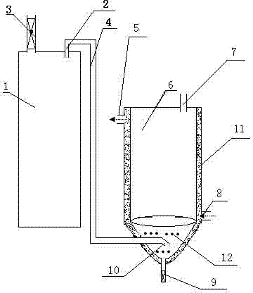 Extracting and collecting device and application thereof