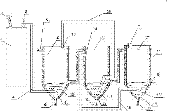 Extracting and collecting device and application thereof