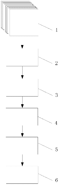 Hyperspectrum-based composite insulator aging operating state detection method