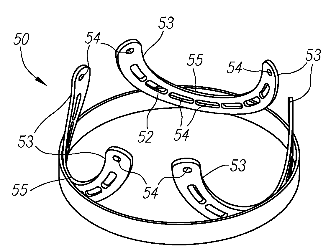 Apparatus and methods for making leaflets and valve prostheses including such leaflets