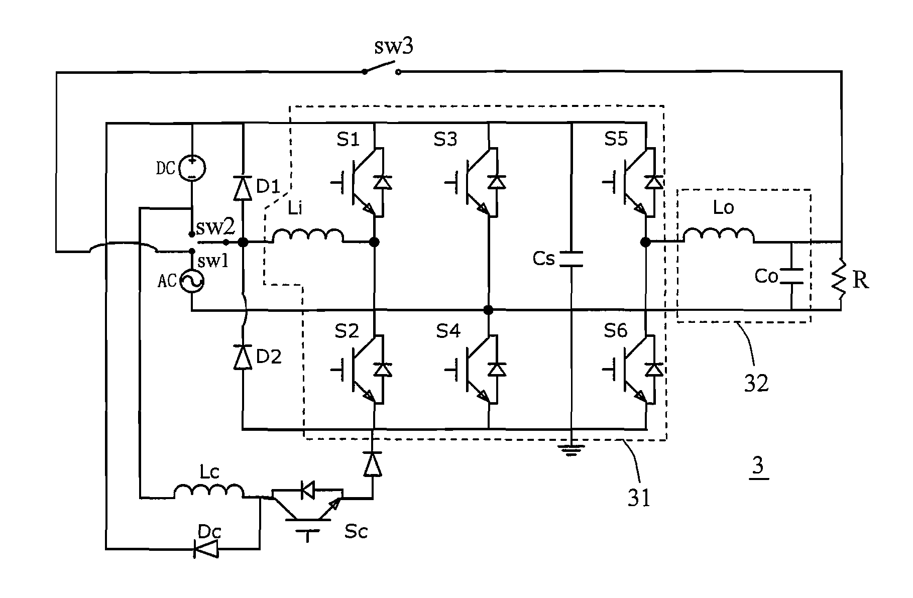 Method of controlling an uninterruptible power supply apparatus