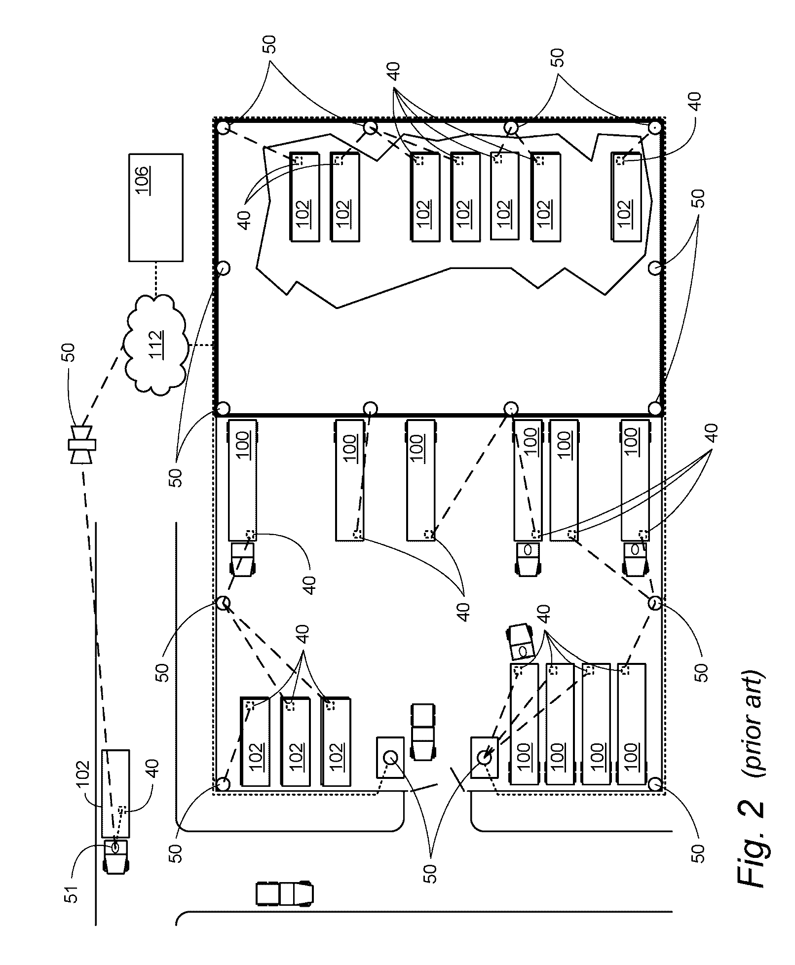 Keyhole communication device for tracking and monitoring shipping container and contents thereof