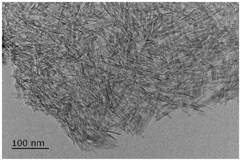 Nanowire-shaped spherical alumina with large aspect ratio and preparation method thereof