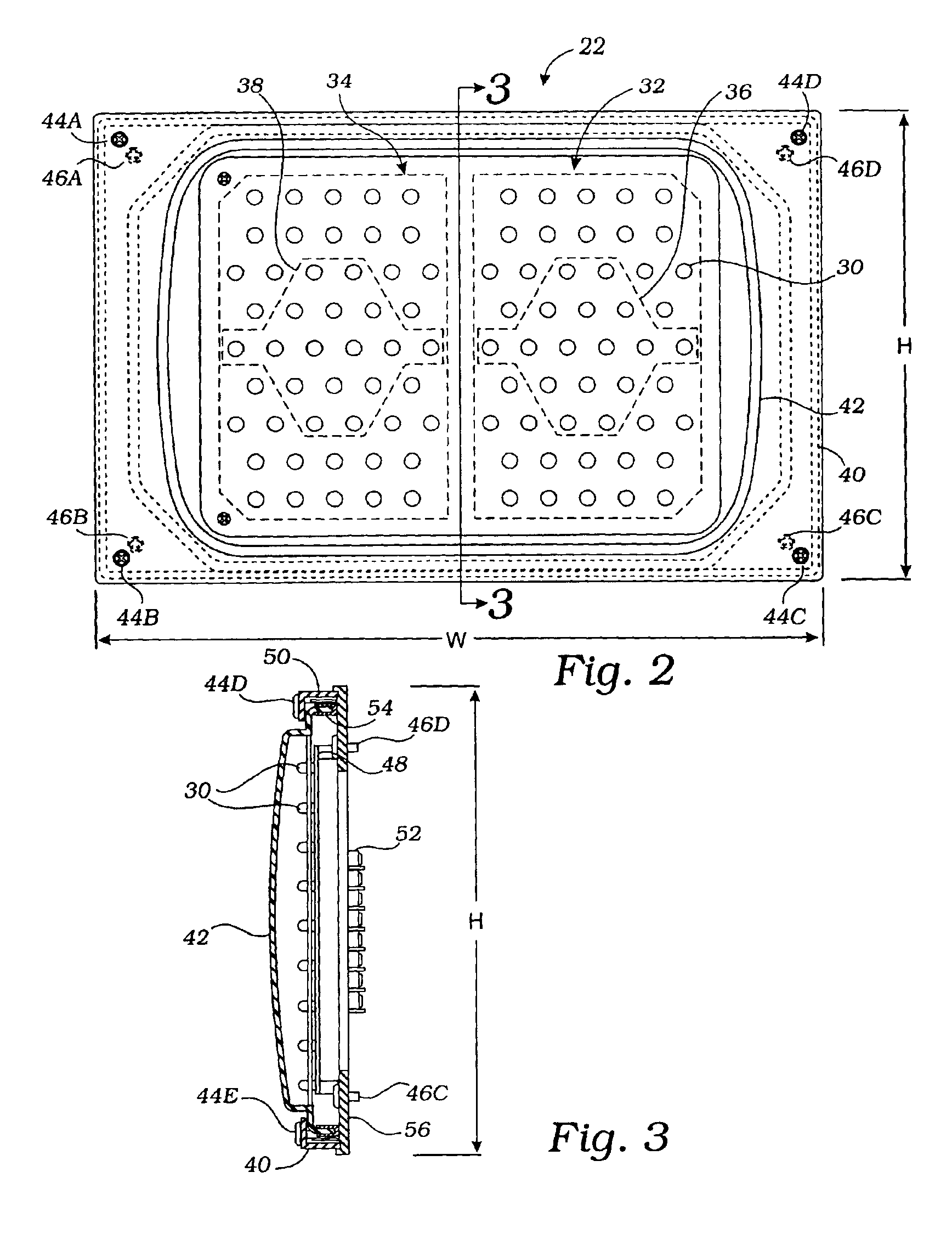 Vehicle signal light fixture performing multiple signaling functions using an array of LEDs
