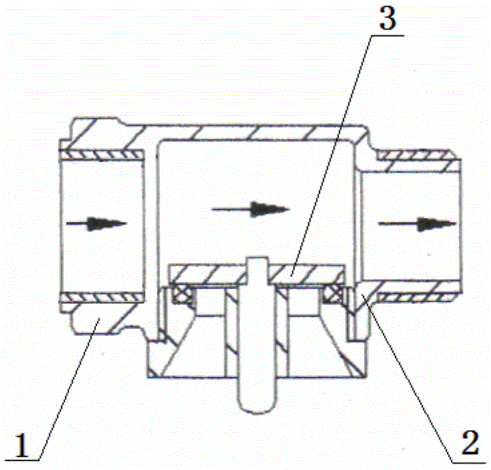 Negative pressure siphon backflow vacuum valve