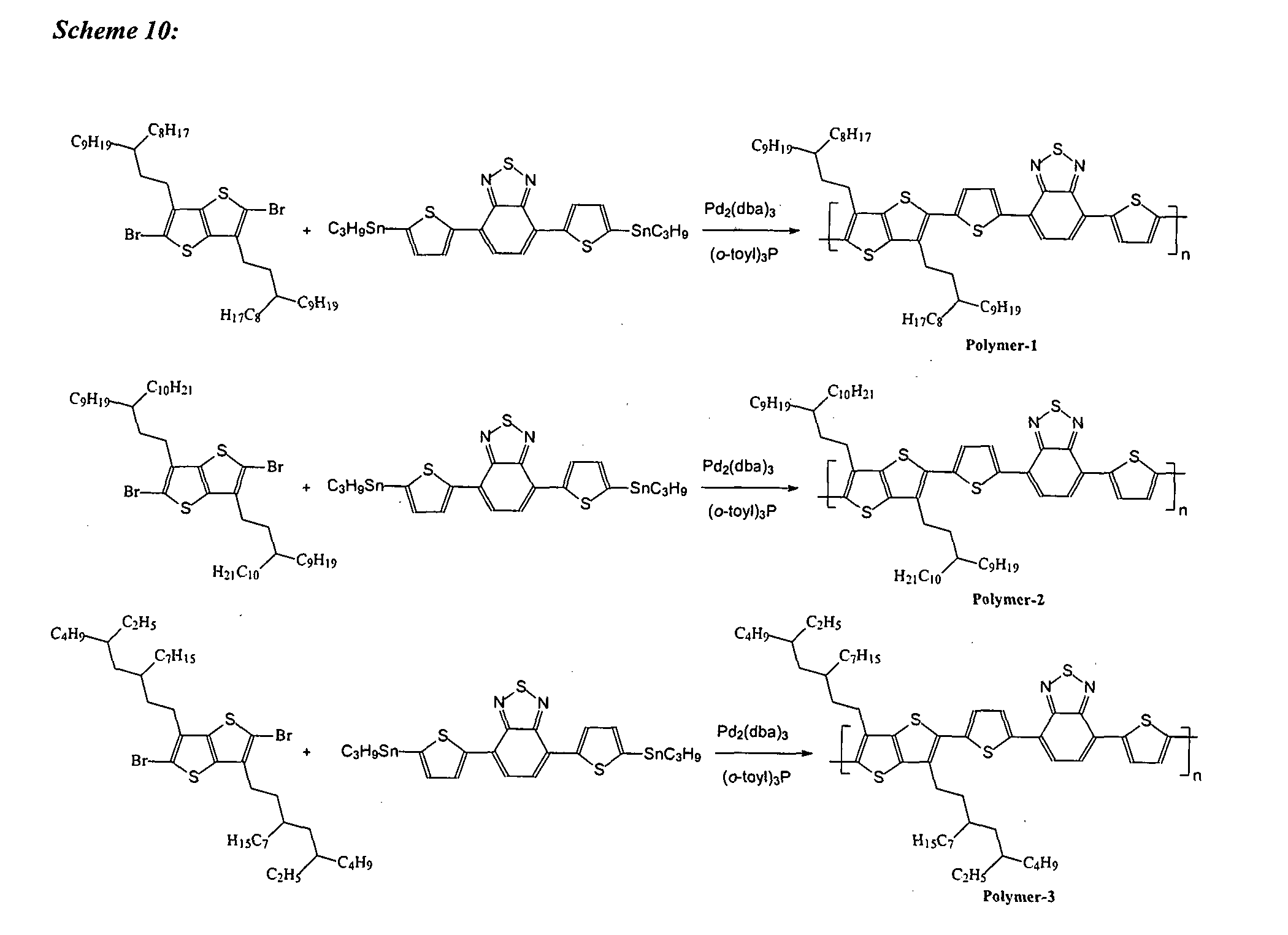 P-type semiconducting polymers and related methods