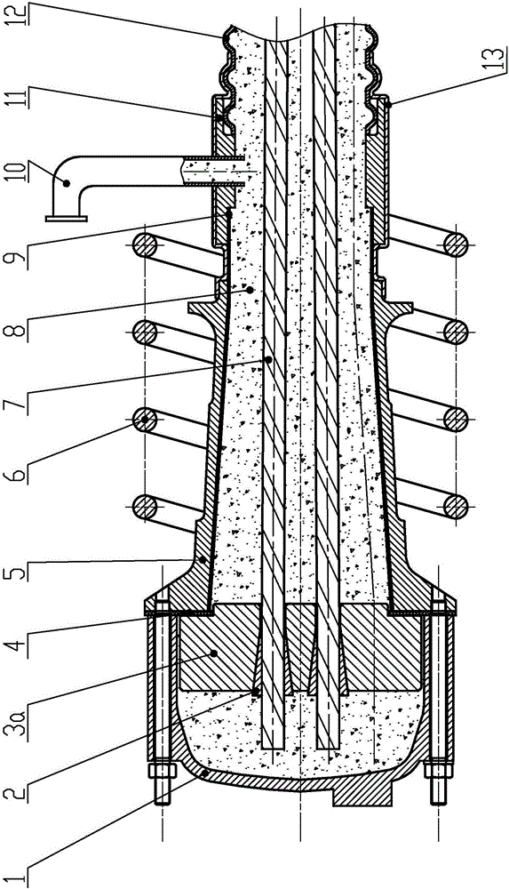 Electrical isolation prestressed anchorage system and construction and installation method thereof