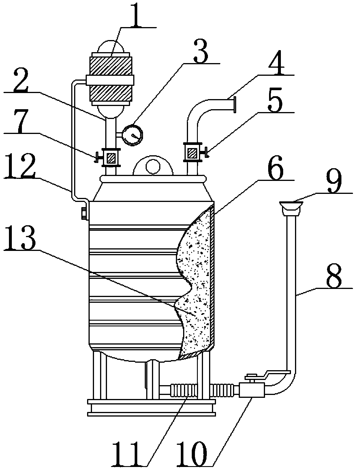 Artificial bone humidifying spray device