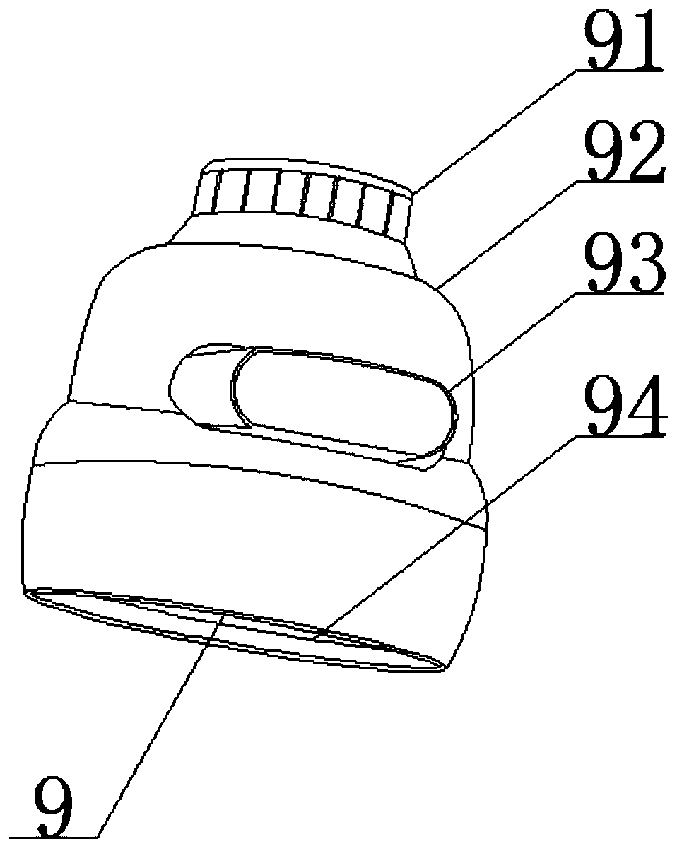 Artificial bone humidifying spray device