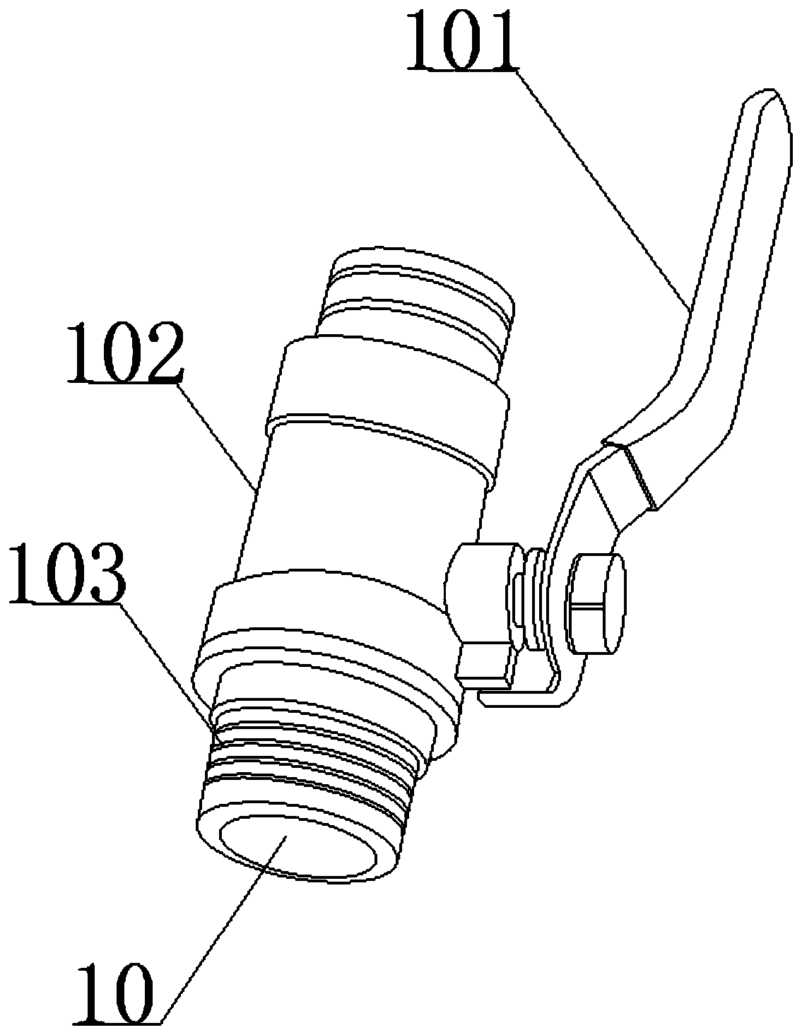 Artificial bone humidifying spray device