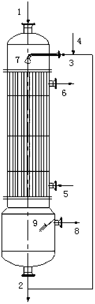 Anti-clogging method for heat exchanger and anti-clogging heat exchanger for acetonitrile purification