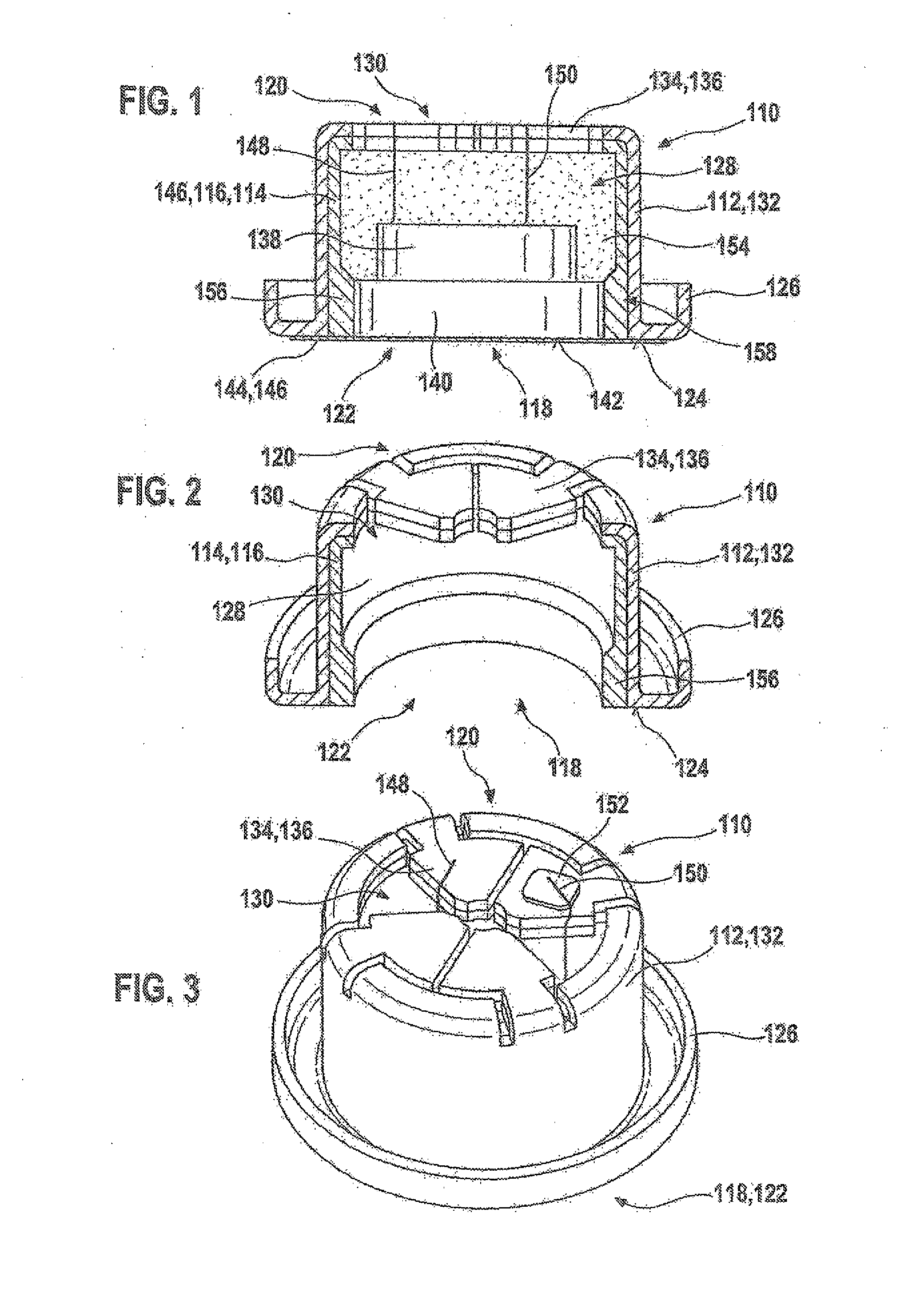 Ultrasonic transducer for use in a fluid medium