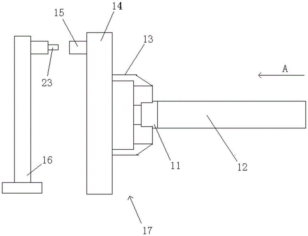 A device for friction welding phase control