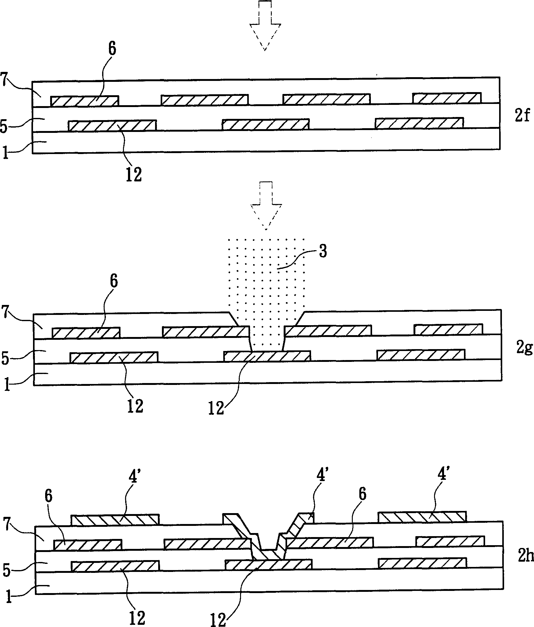 Manufacture of laser-burnt multilayered circuit board