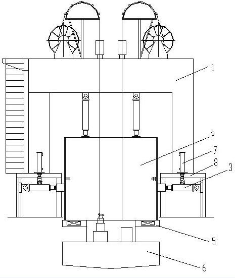 A kind of anti-twist method for shaft tunneling