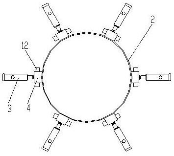 A kind of anti-twist method for shaft tunneling