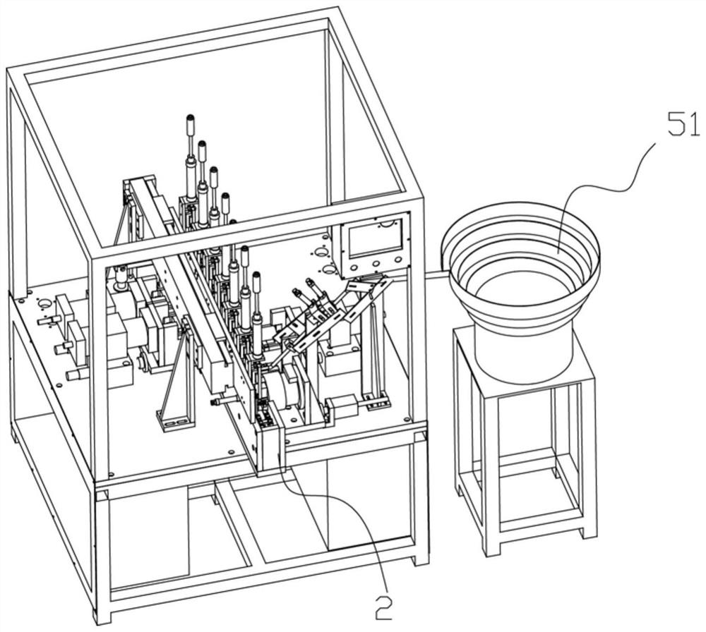 Automatic assembly equipment for air conditioning throttle valve