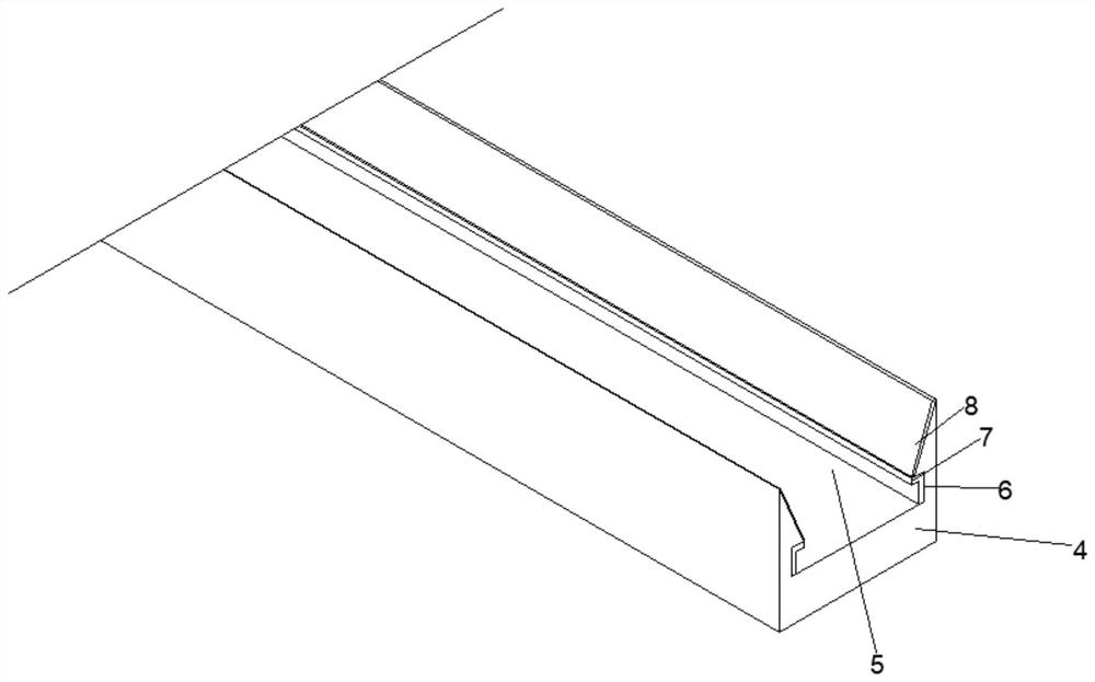 LED light bar placing plate for improving brightness of vertical screen