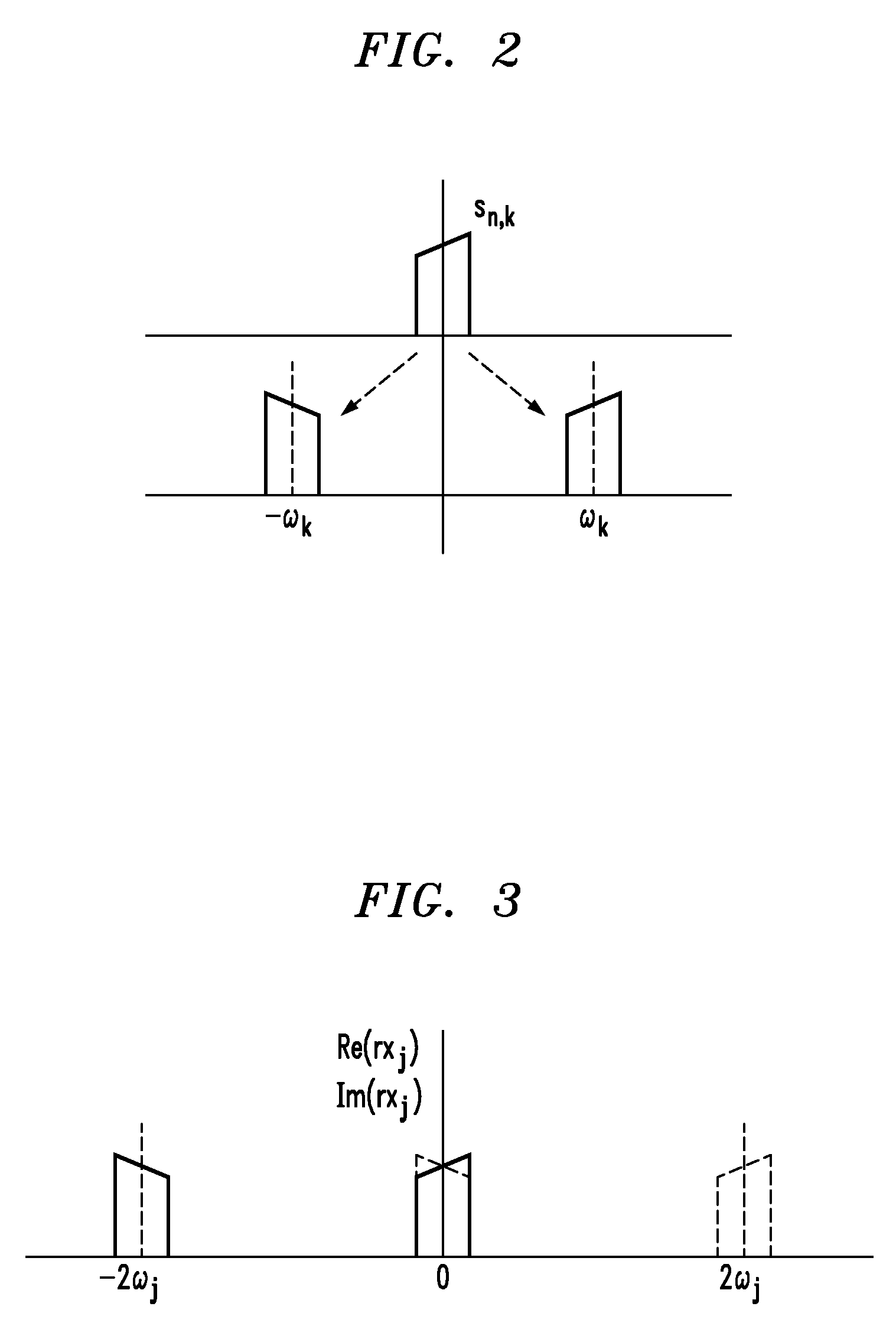 Method and apparatus for cross-talk cancellation in frequency division multiplexed transmission systems