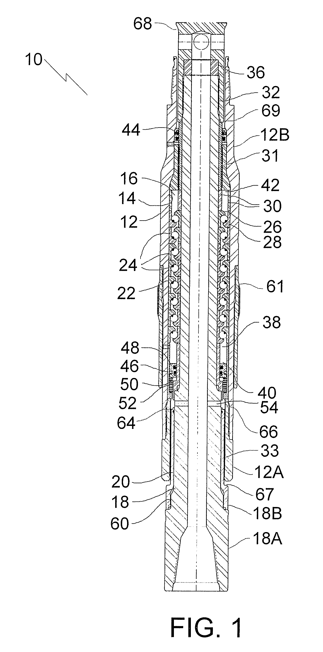 Method of providing a consistent preload on thrust bearings in a bearing assembly