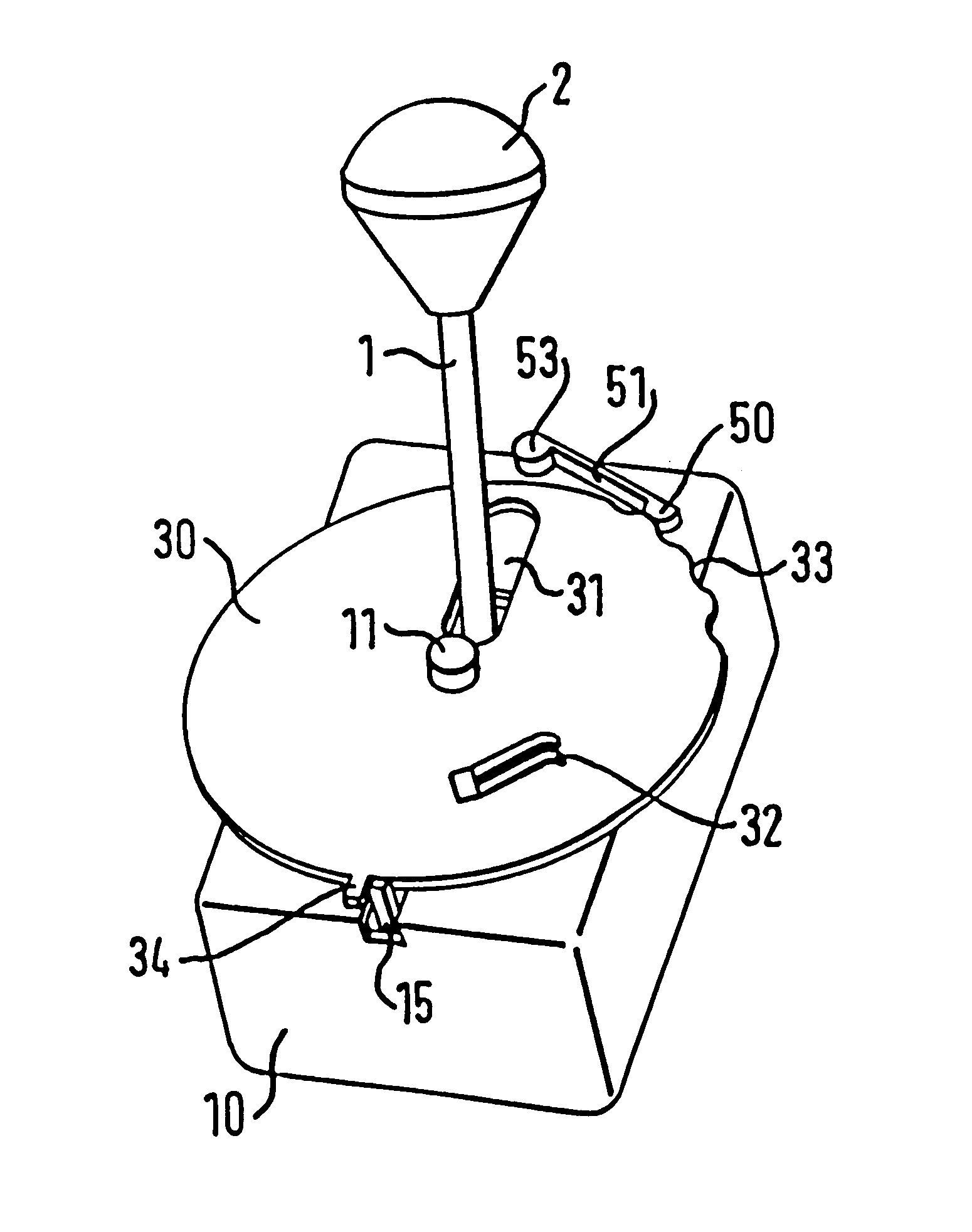 Shift lever unit