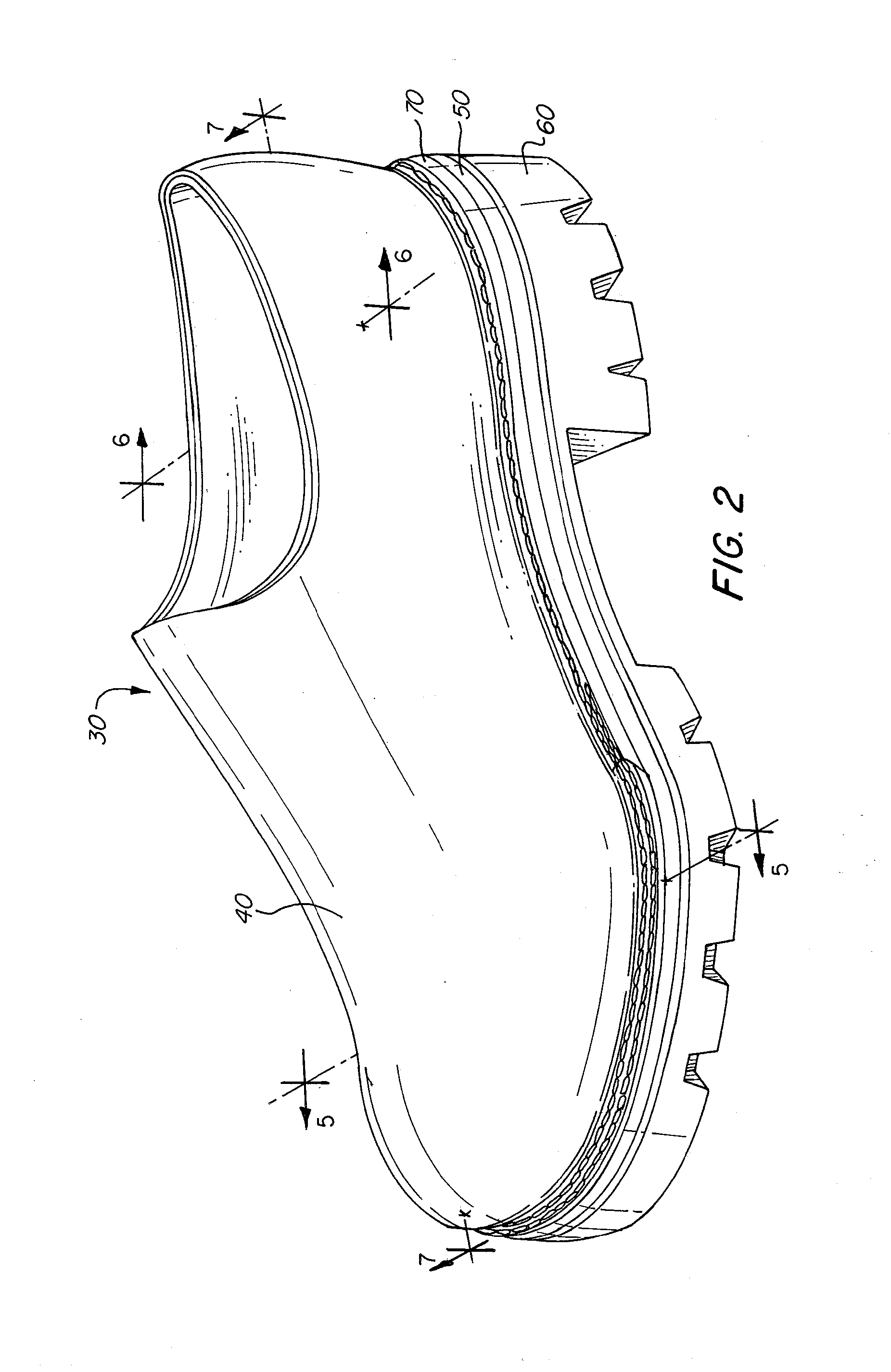 Method and apparatus for a shoe with improved construction