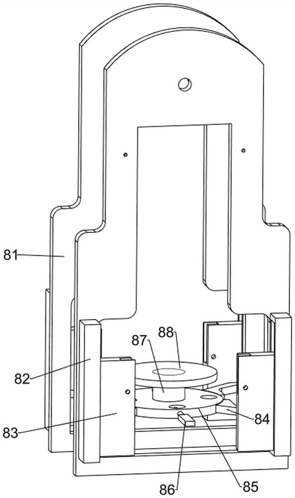 Straw biogas slurry uniform mixing device for environment-friendly biogas engineering