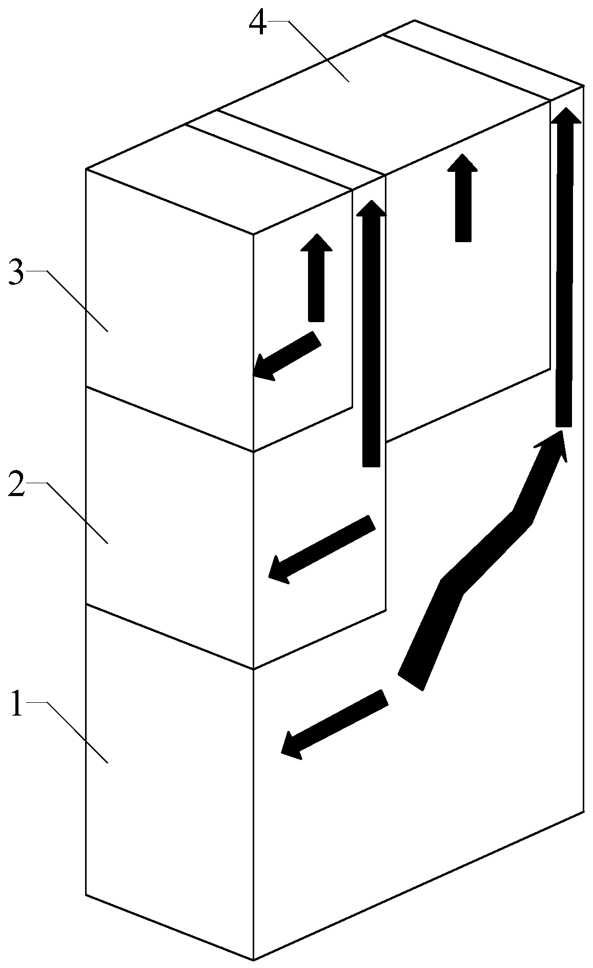 Temperature detection method and system based on temperature field distribution of high-voltage switch cabinet