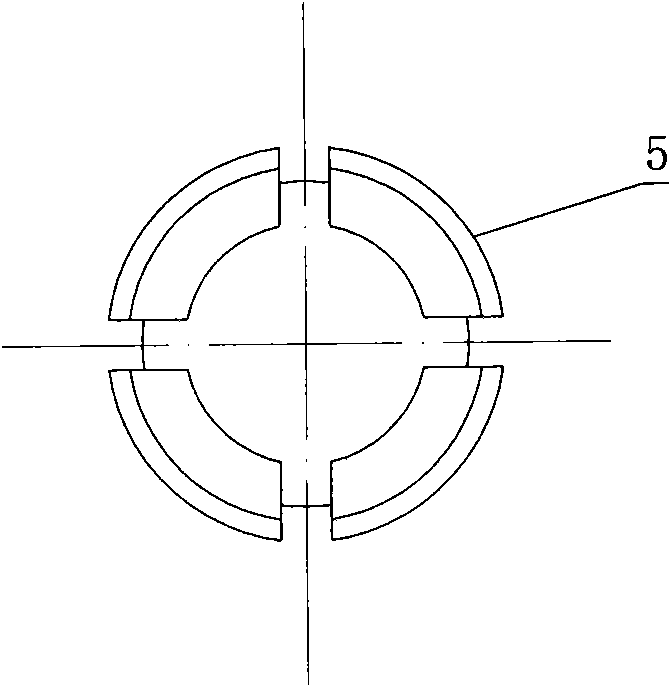 Splenial bone implanting handle