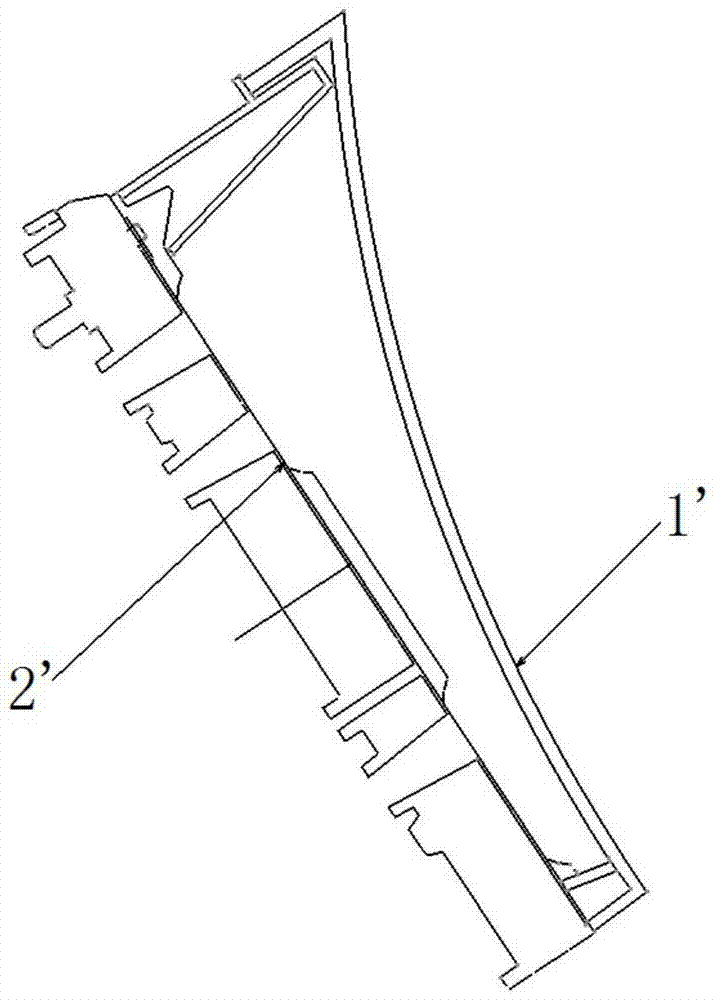 Design method of meter cover of meter assembly
