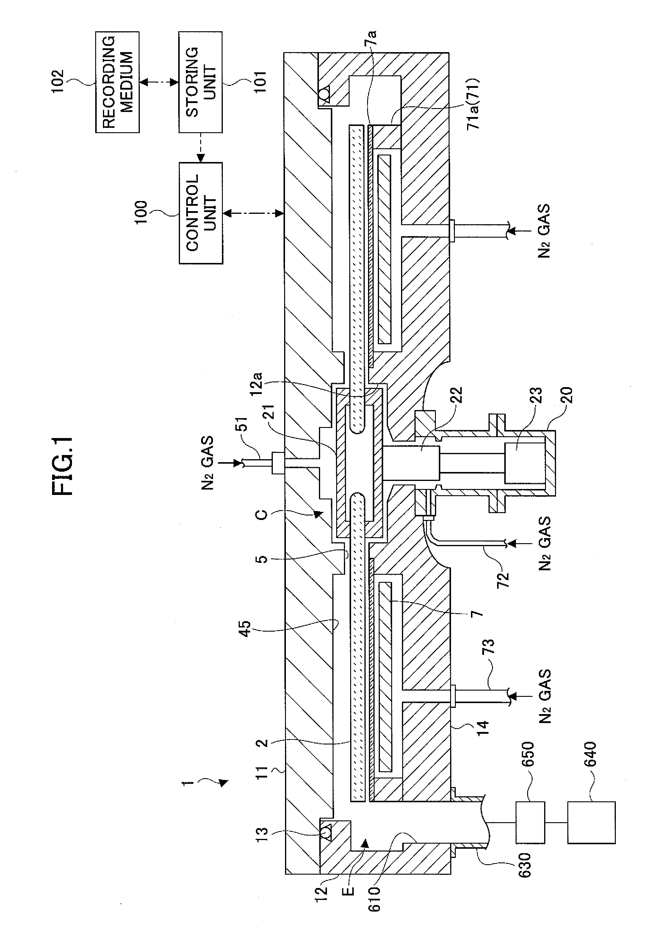 Particle reducing method and film deposition method