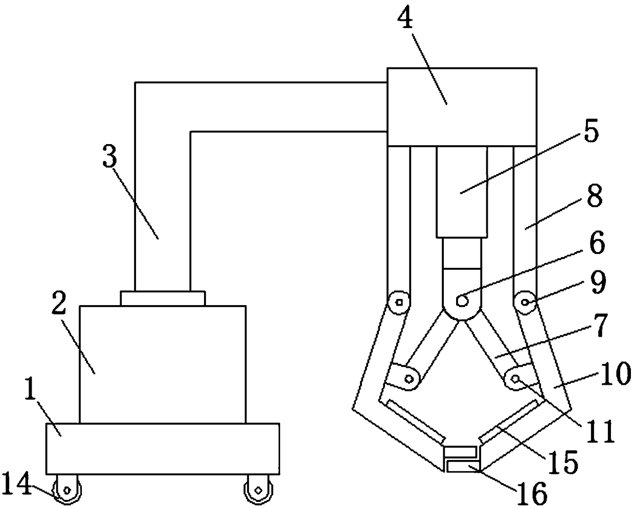 Stably taking robot manipulator