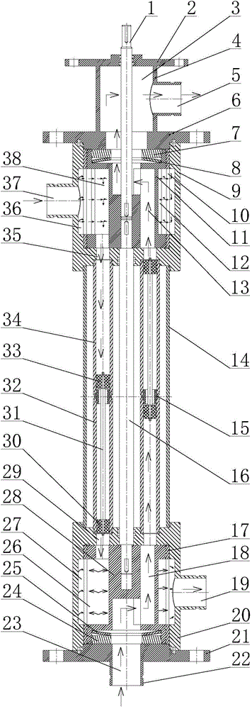 Electric-driven self-pressurization rotor-type energy recovery apparatus