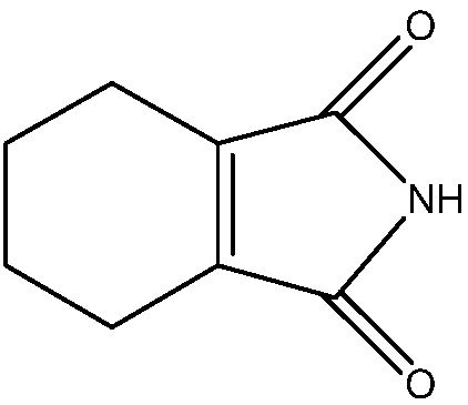 Method for synthesizing 1-cyclohexene-1, 2-dicarboximide